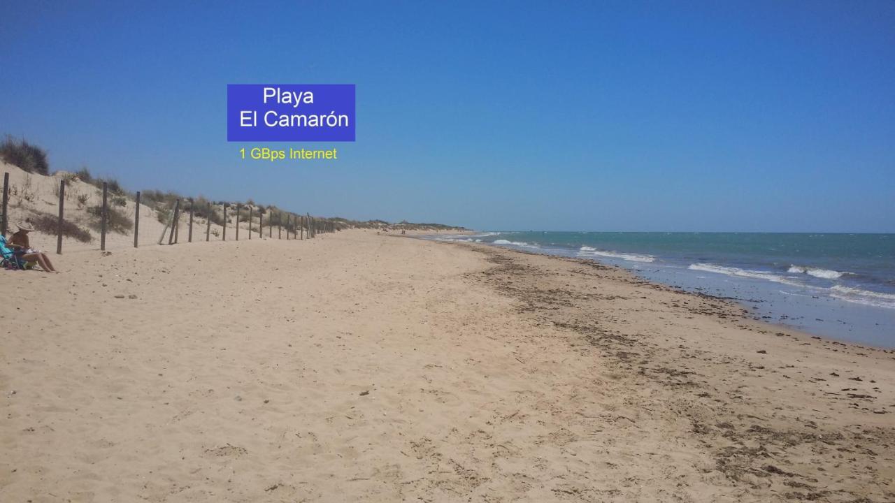 Вилла La Pavona 11 - 1ª Linea De Playa Чипиона Экстерьер фото