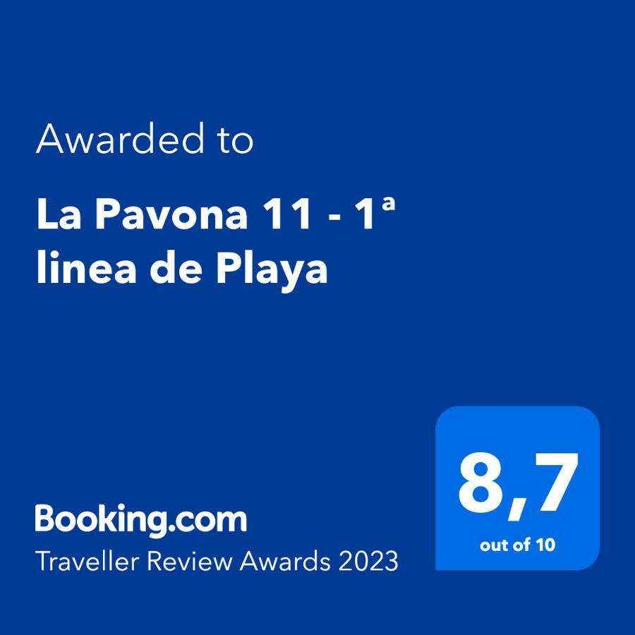 Вилла La Pavona 11 - 1ª Linea De Playa Чипиона Экстерьер фото